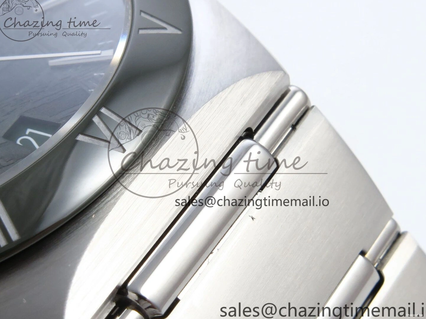0214 Classic Constellation 41mm SS ASWF 1:1 Best Edition Green Dial on SS Bracelet A 7697